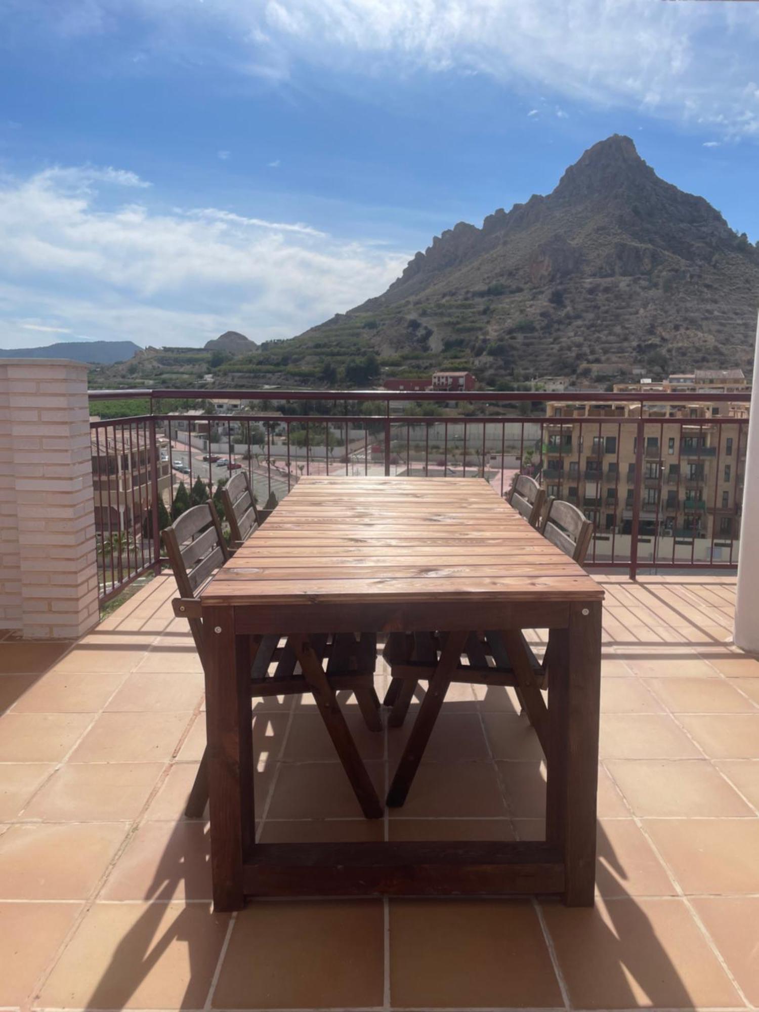 Апартаменты Atico Con Terraza, Piscina Y Jacuzzi Вильянуэва-дель-Рио-Сегура Экстерьер фото